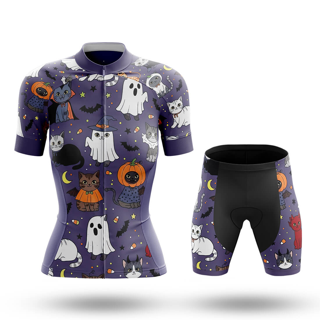 Spooky Cat - Women's Cycling Kit
