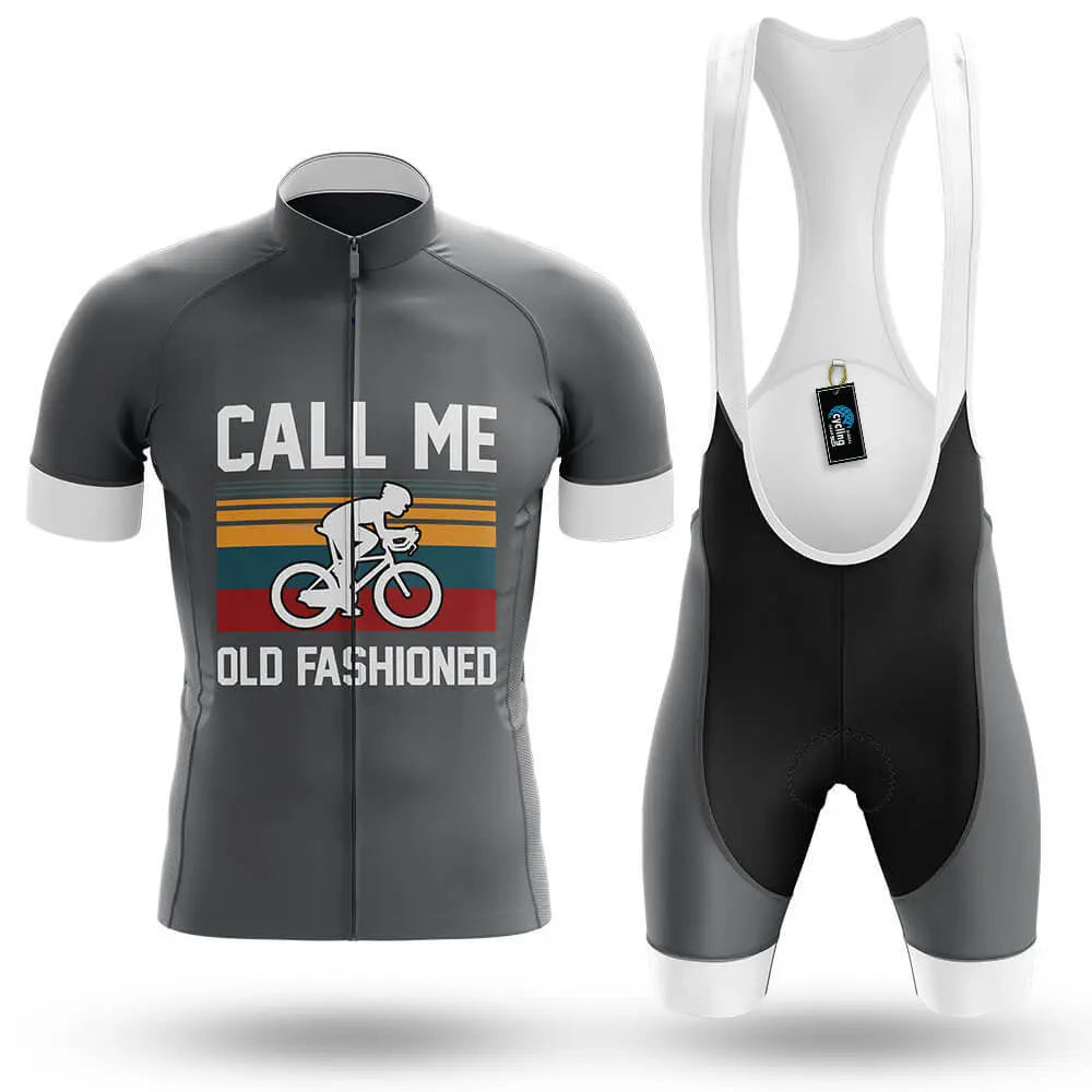 Old Fashioned V2 - Grey - Men's Cycling Kit