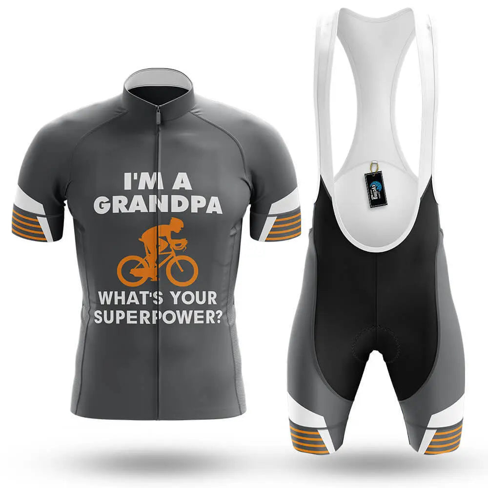 Superpower - Grey - Men's Cycling Kit