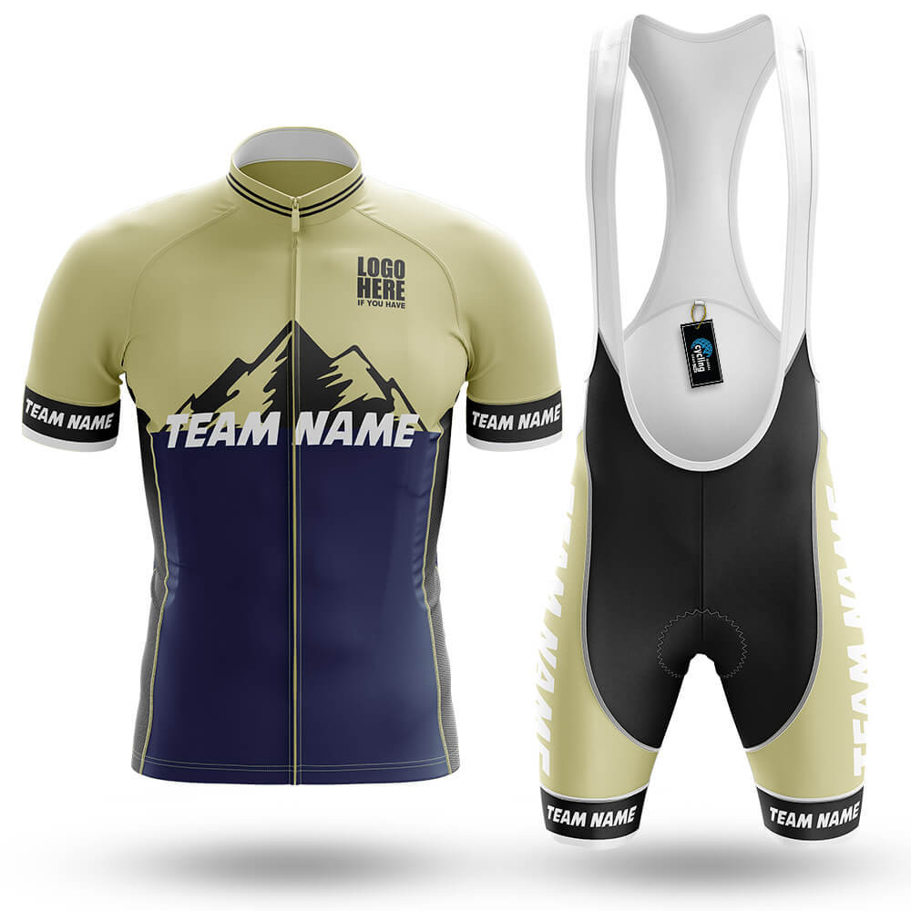 Custom Team Name V3 Navy - Men's Cycling Kit