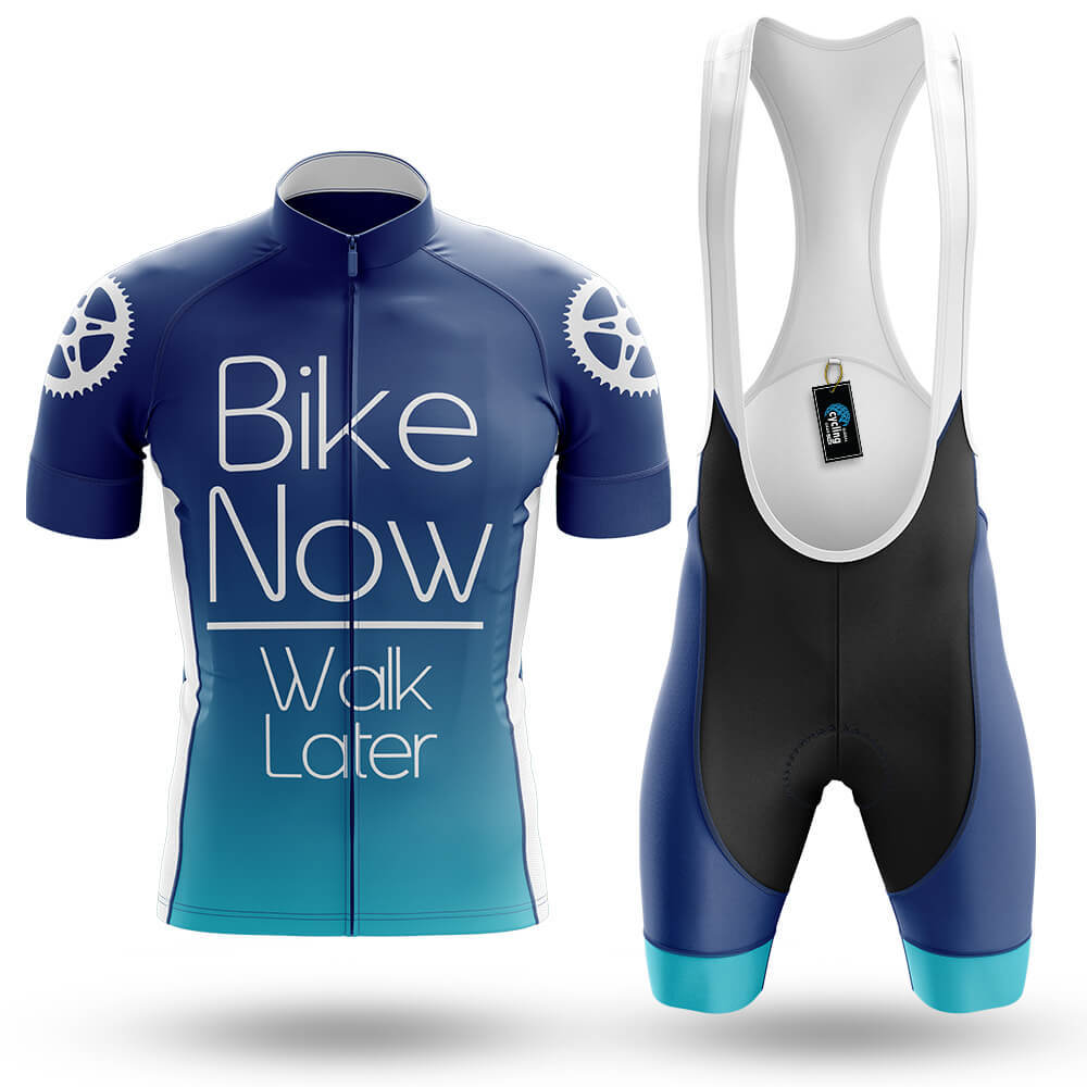 Bike Now Walk Later - Men's Cycling Kit