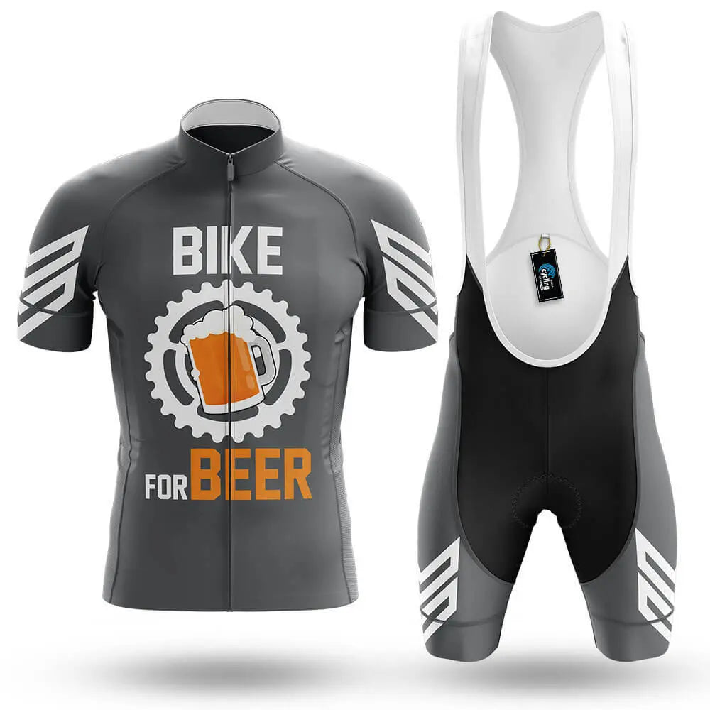 Bike For Beer V3 - Grey - Men's Cycling Kit