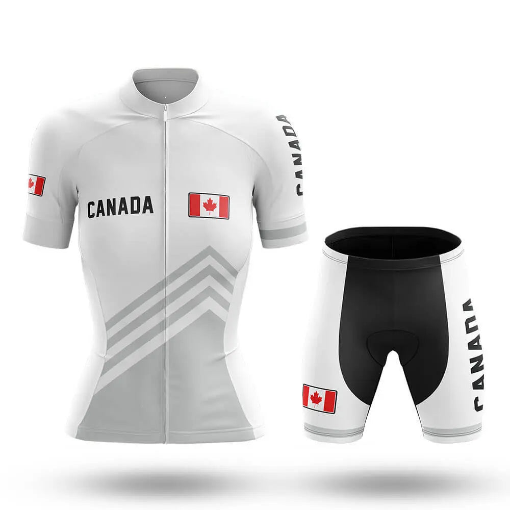 Canada S5 White - Women - Cycling Kit