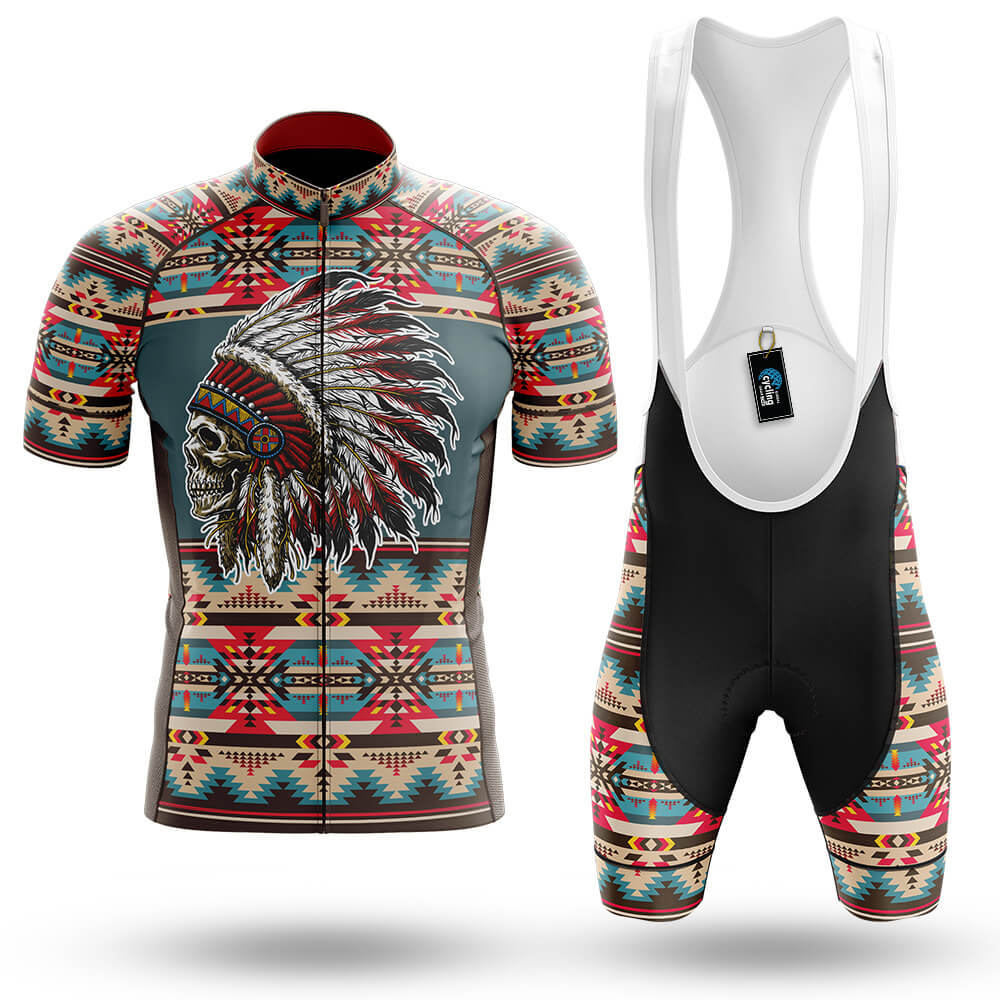 Native American Skull - Men's Cycling Kit