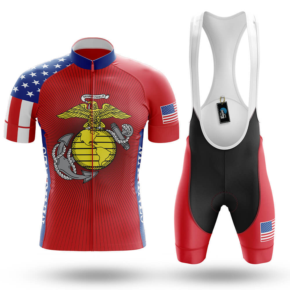 Retro US Marines - Men's Cycling Kit