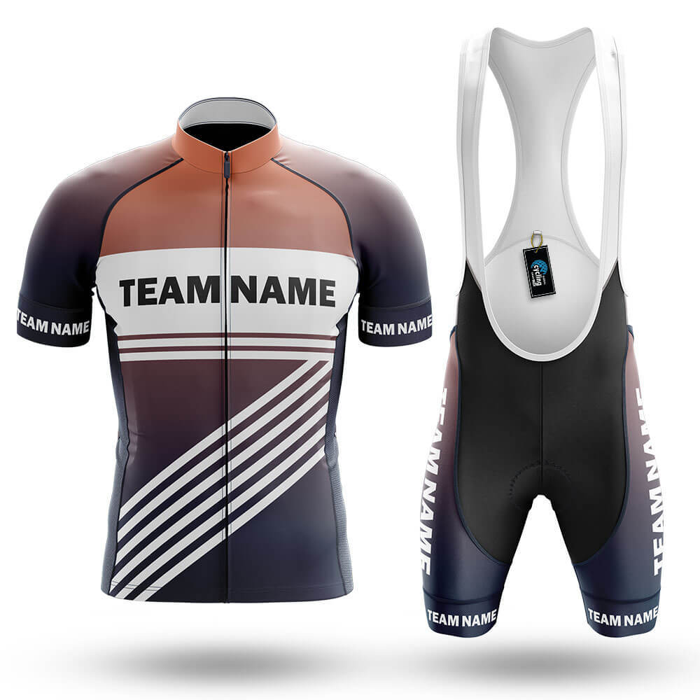 Custom Team Name S3 Cream - Men's Cycling Kit