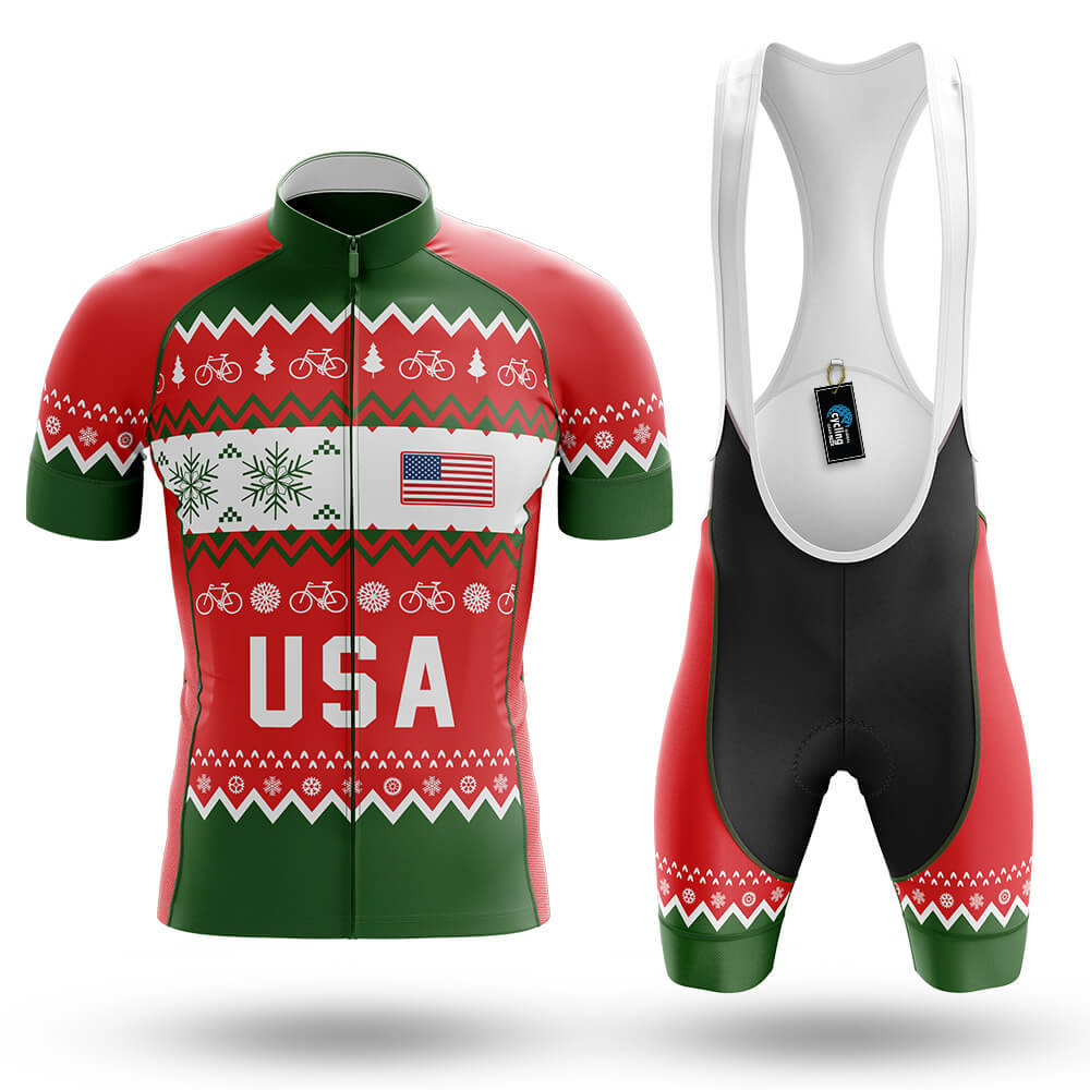 Merry Xmas USA - Men's Cycling Kit
