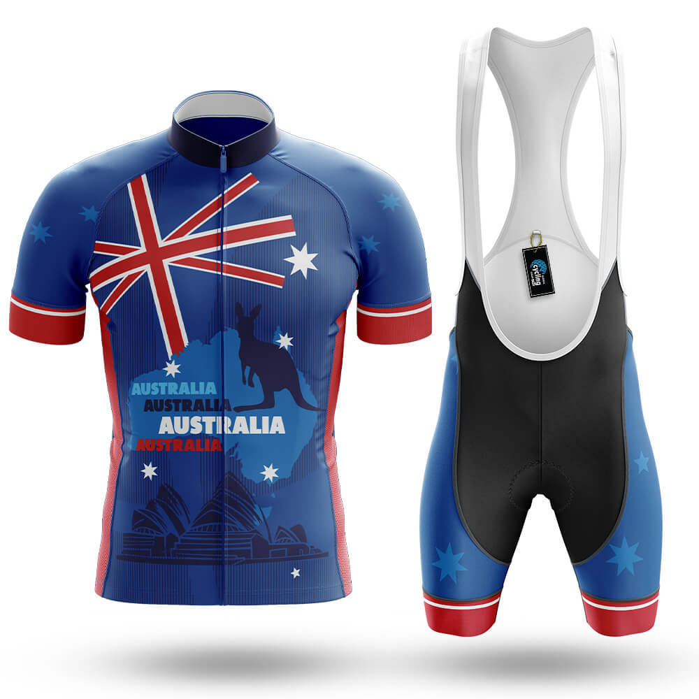 Australia Symbols - Men's Cycling Kit