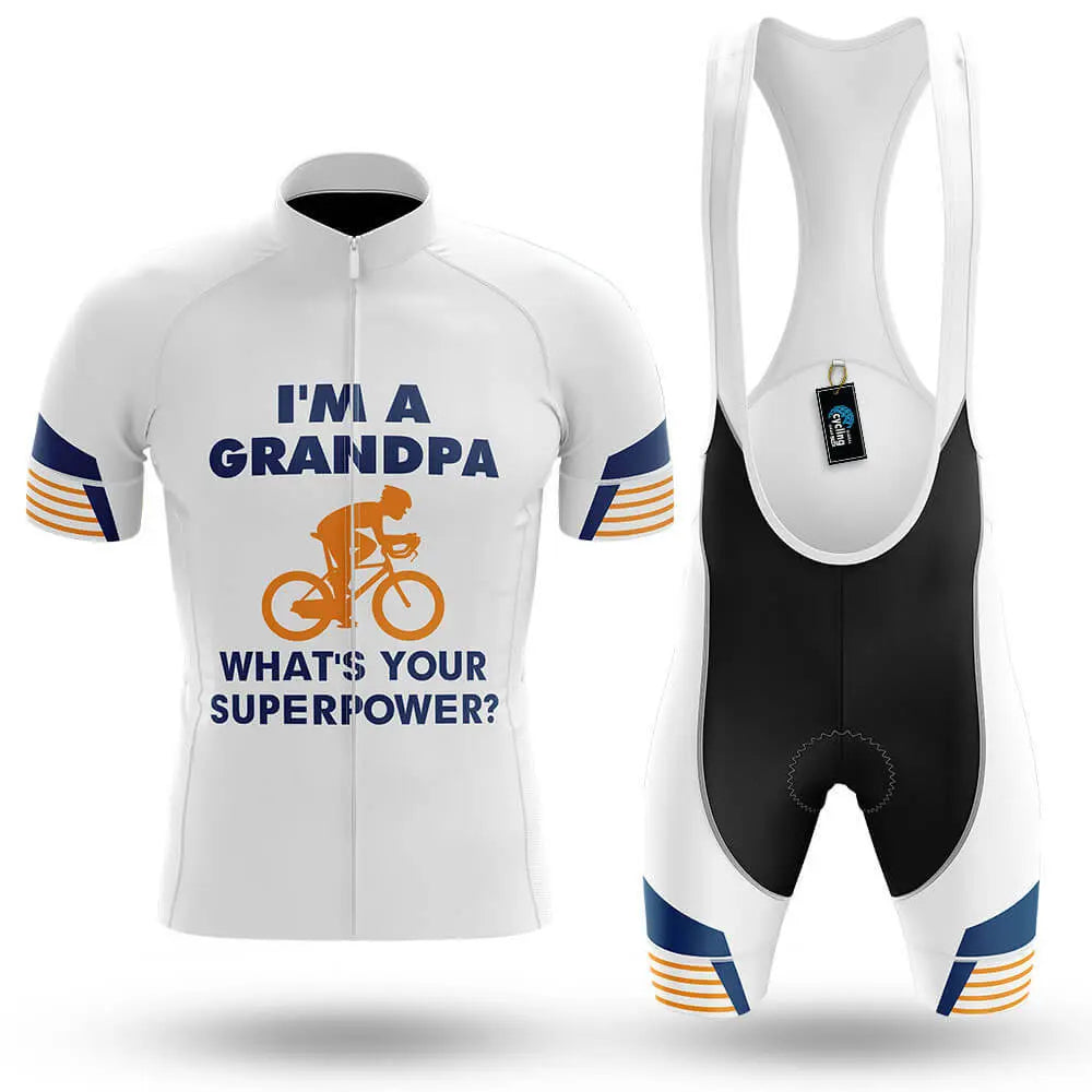 Superpower - White - Men's Cycling Kit