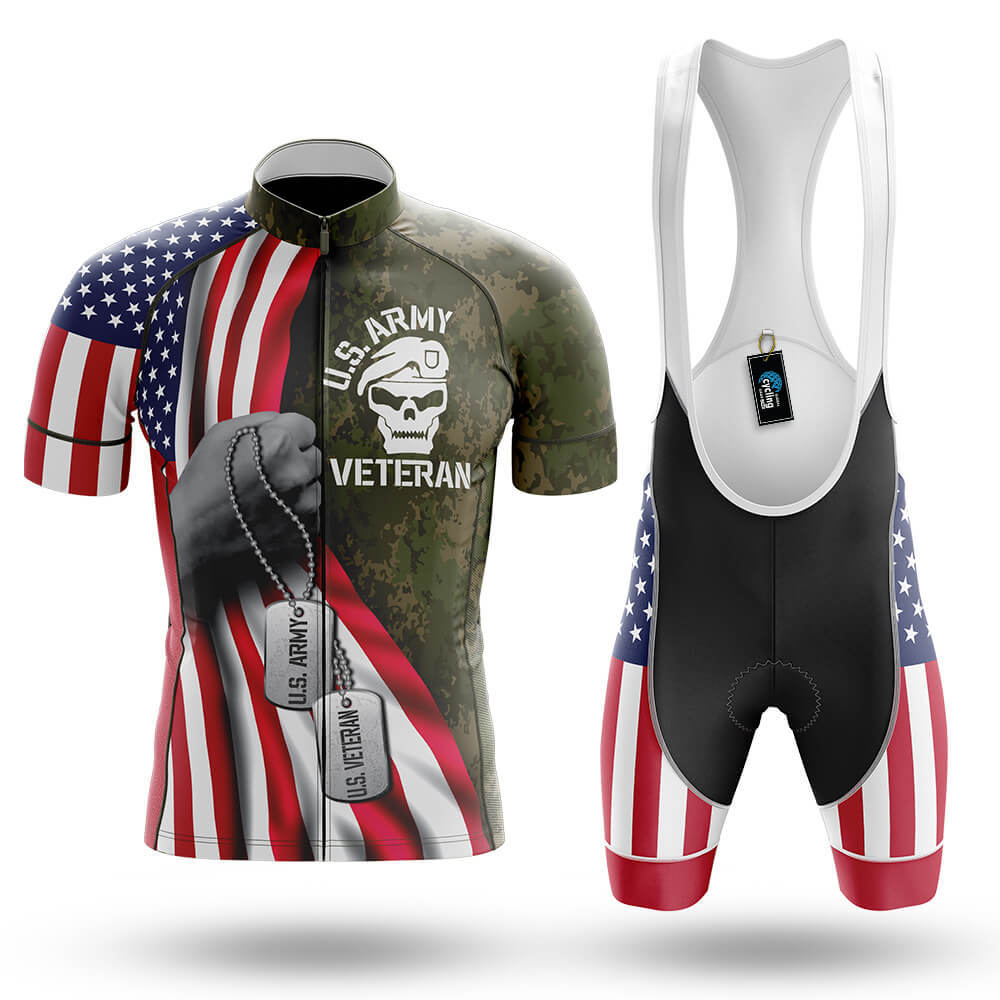 US Army Veteran Flag - Men's Cycling Kit