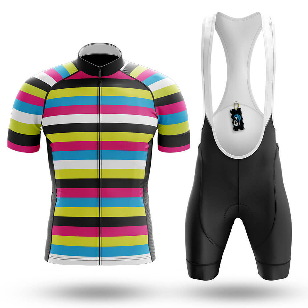 Rainbow Stripes - Men's Cycling Kit