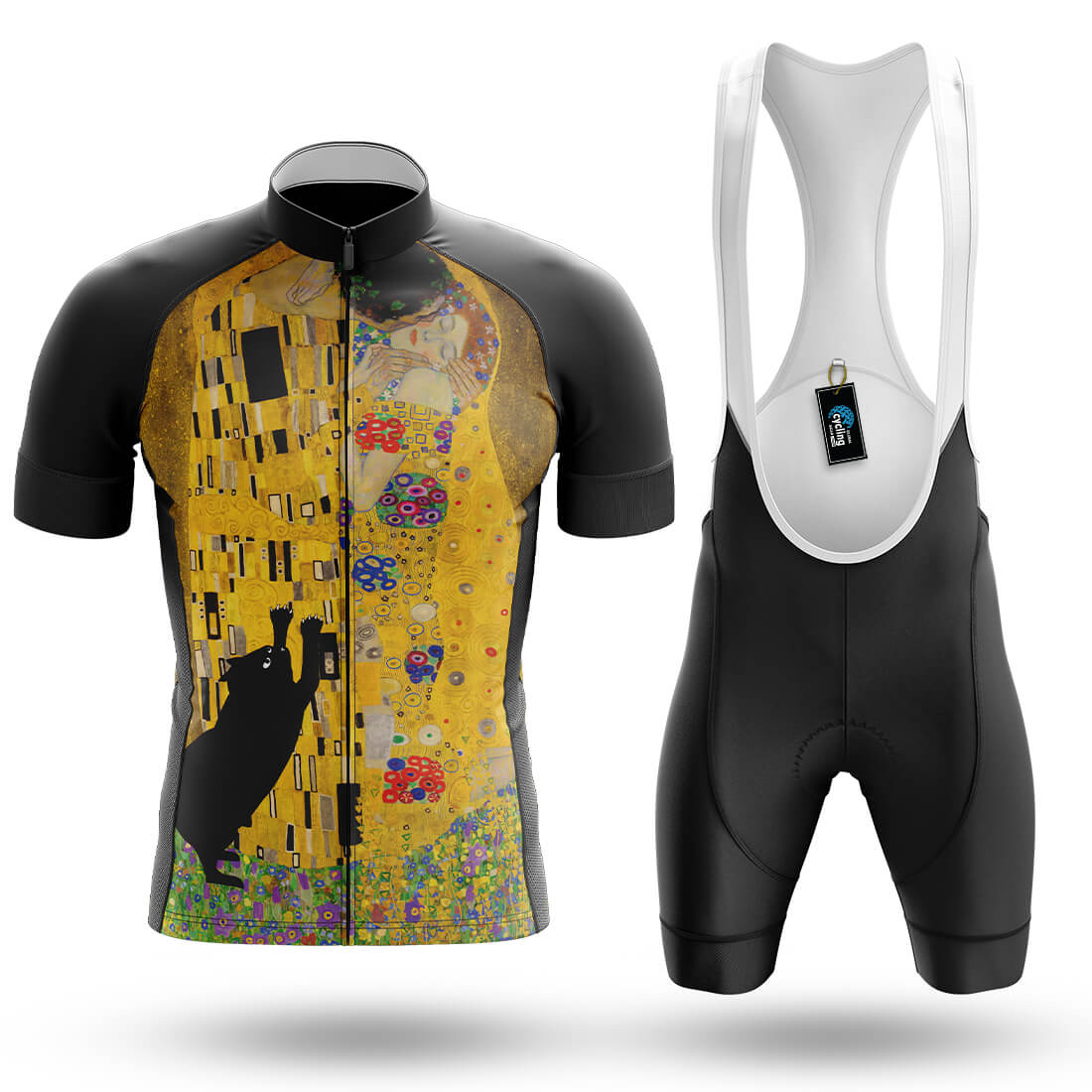The Kiss with Black Cat - Men's Cycling Kit