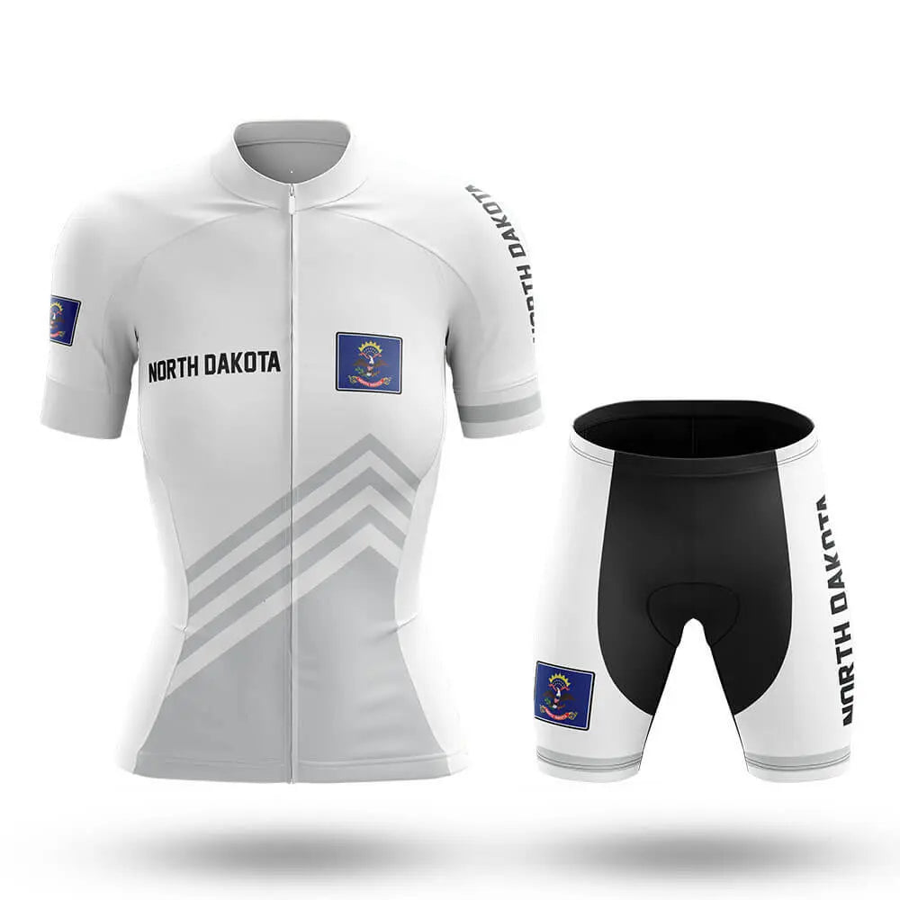 North Dakota S4 White - Women - Cycling Kit