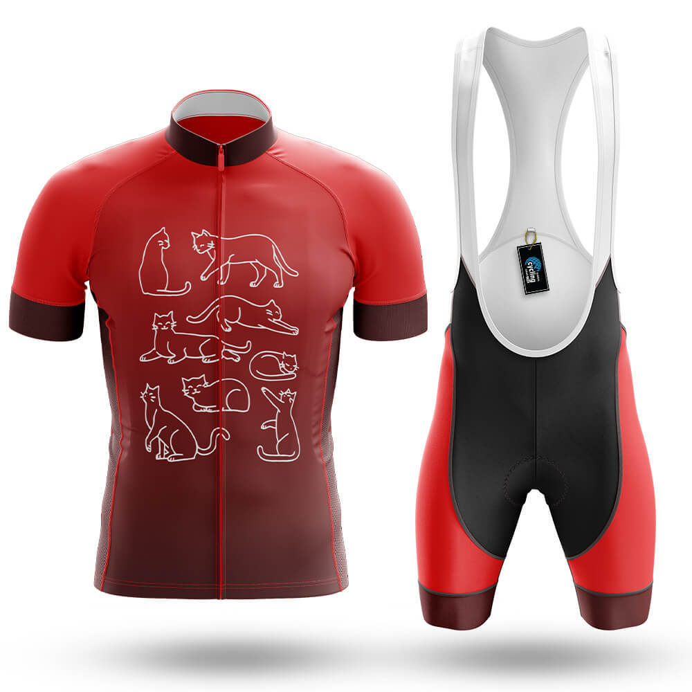 Funny Cat - Men's Cycling Kit