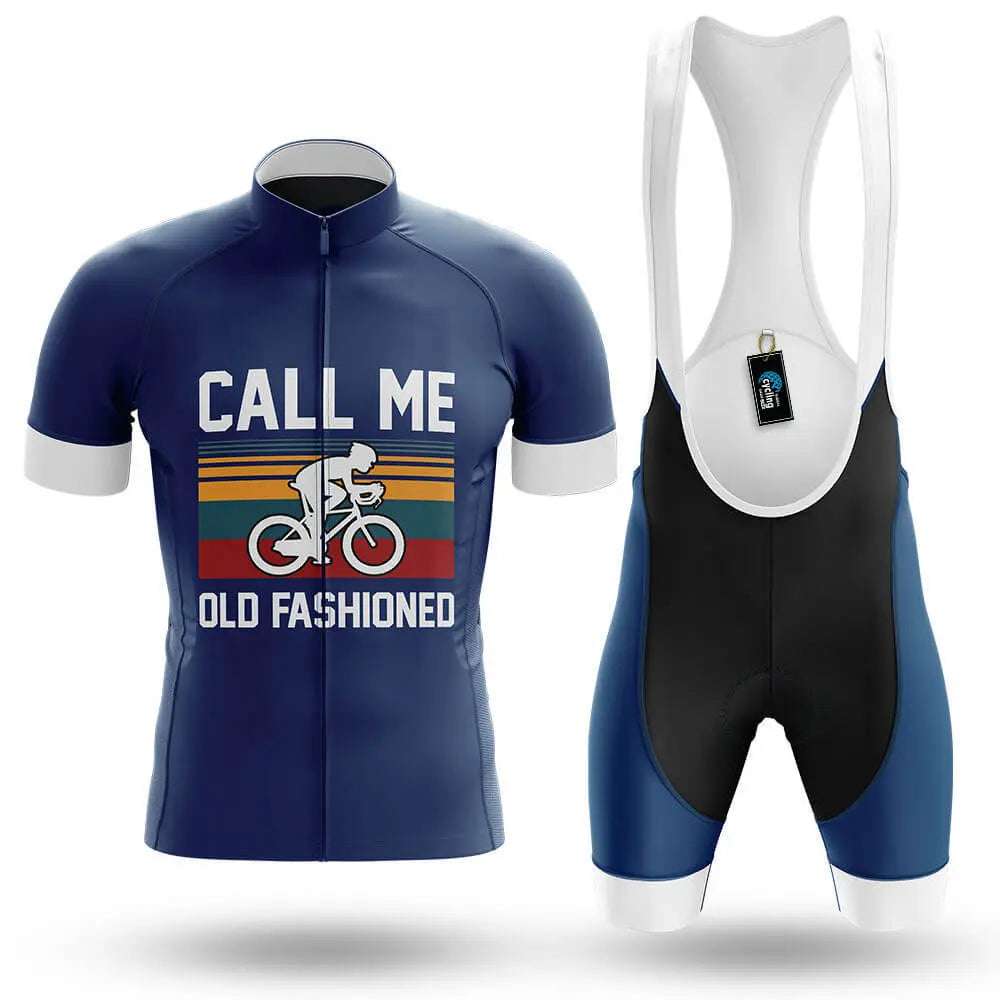 Old Fashioned V2 - Navy - Men's Cycling Kit