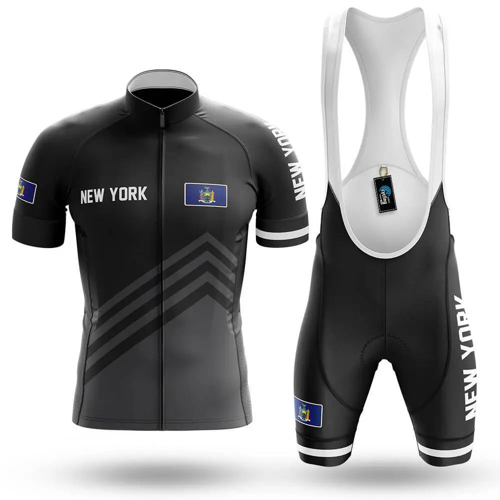 New York S4 Black - Men's Cycling Kit