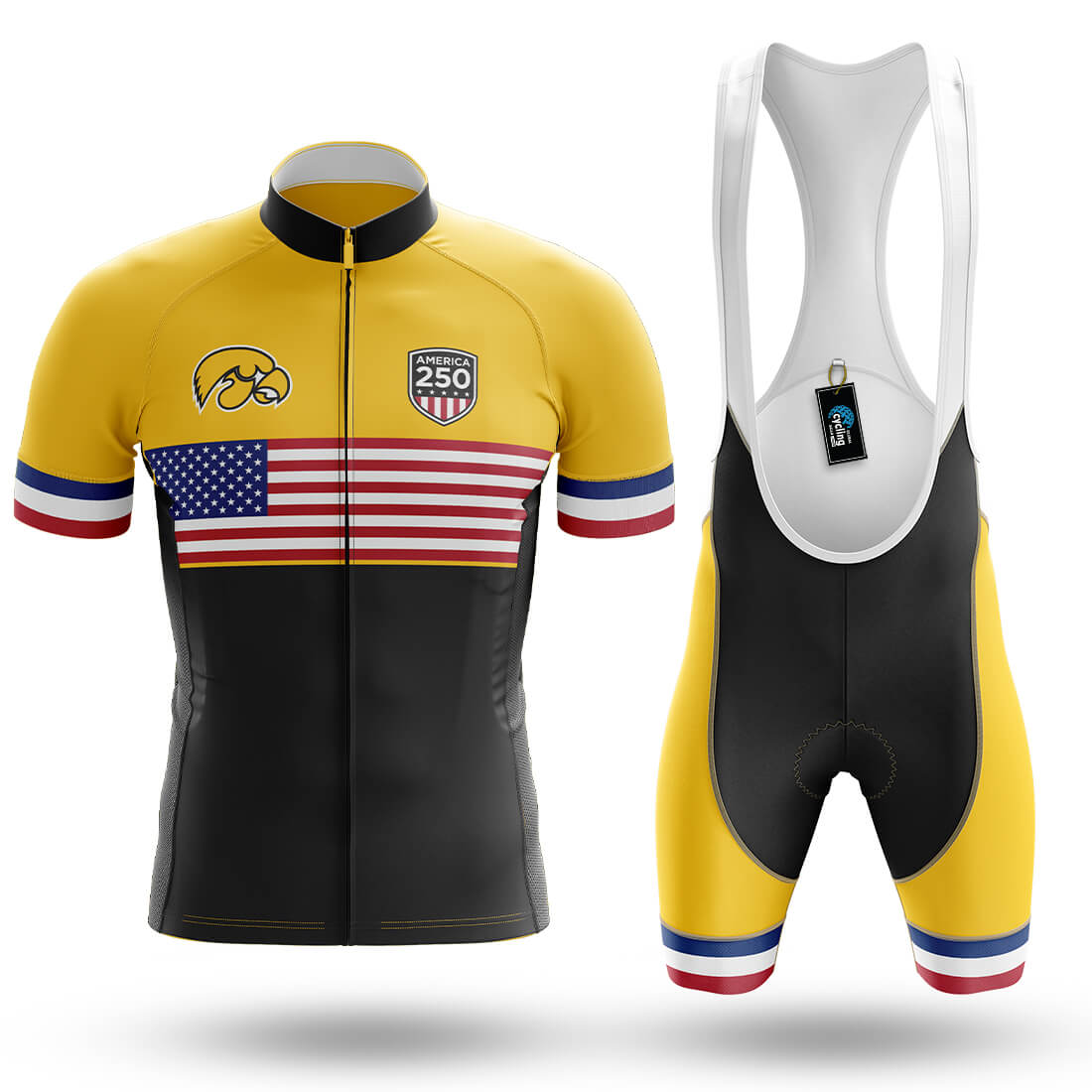 University of Iowa America 250 V2 - Men's Cycling Kit