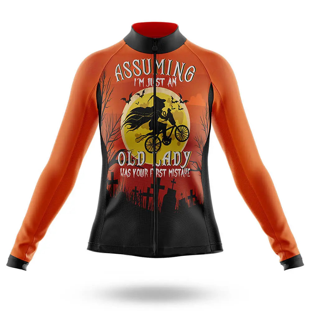Halloween Lady -  Long Sleeve Jersey