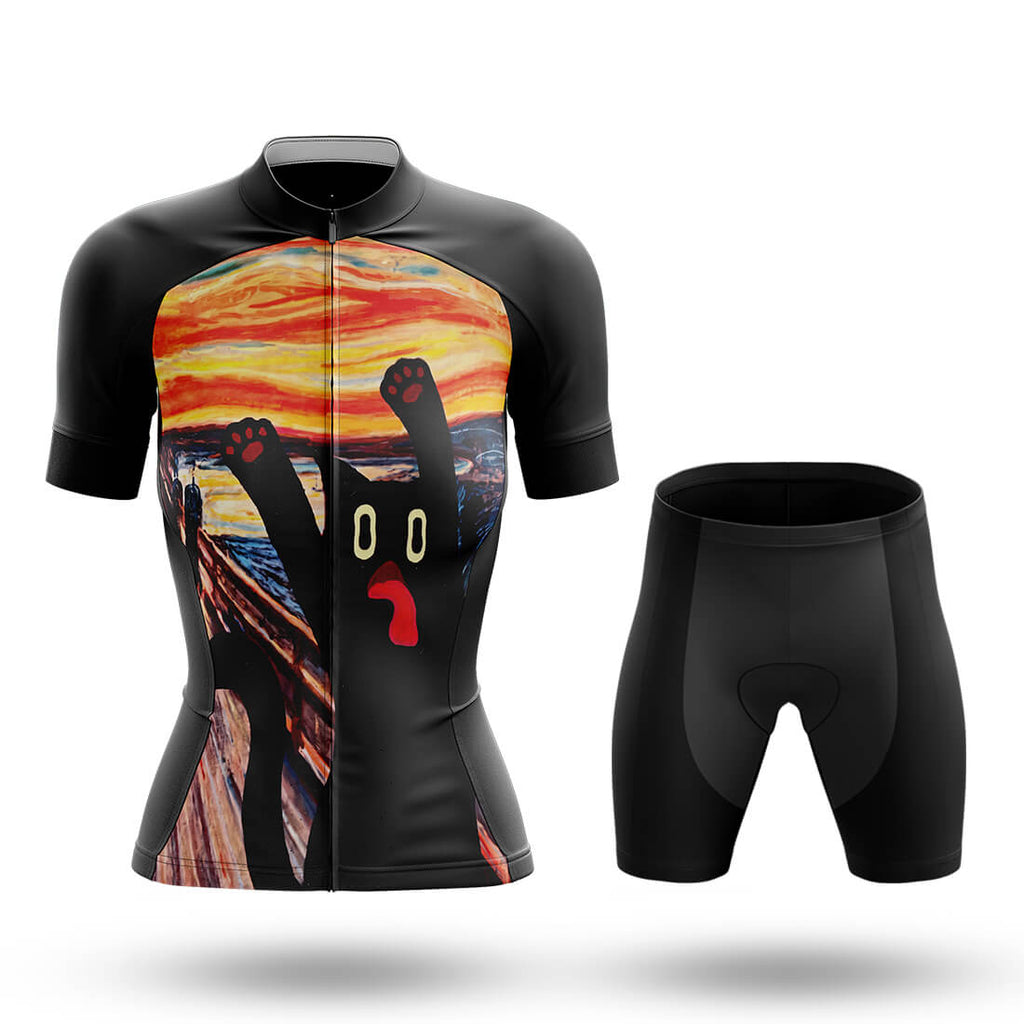 The Scream of Black Cat - Women's Cycling Kit