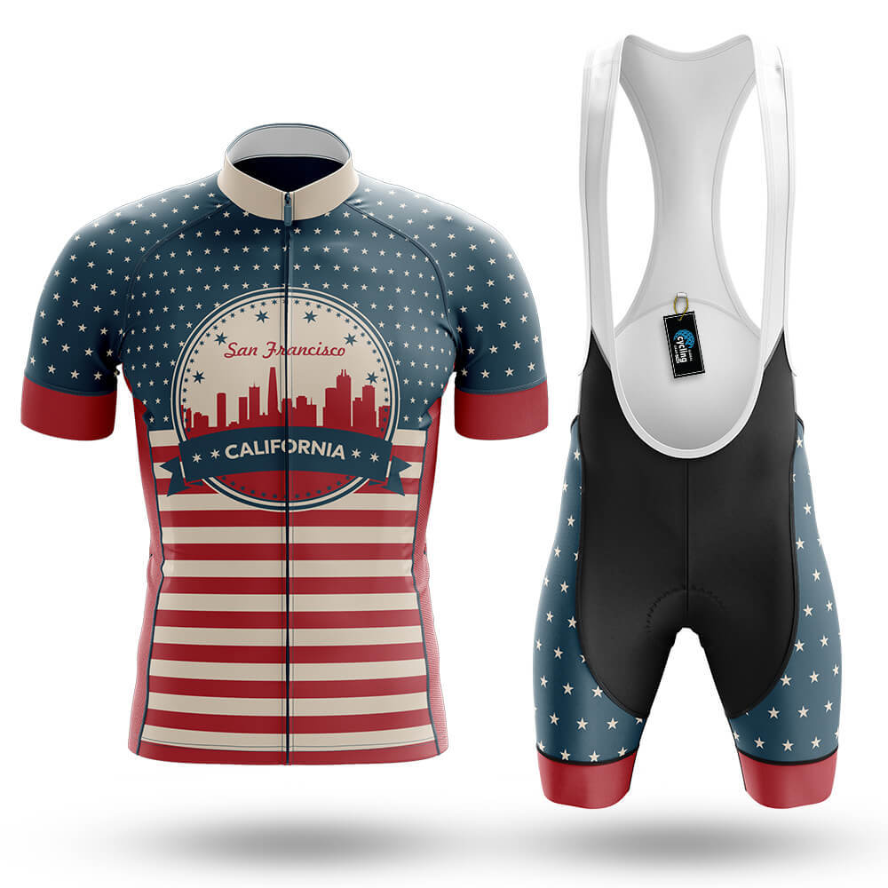 San Francisco RetroSpin - Men's Cycling Kit