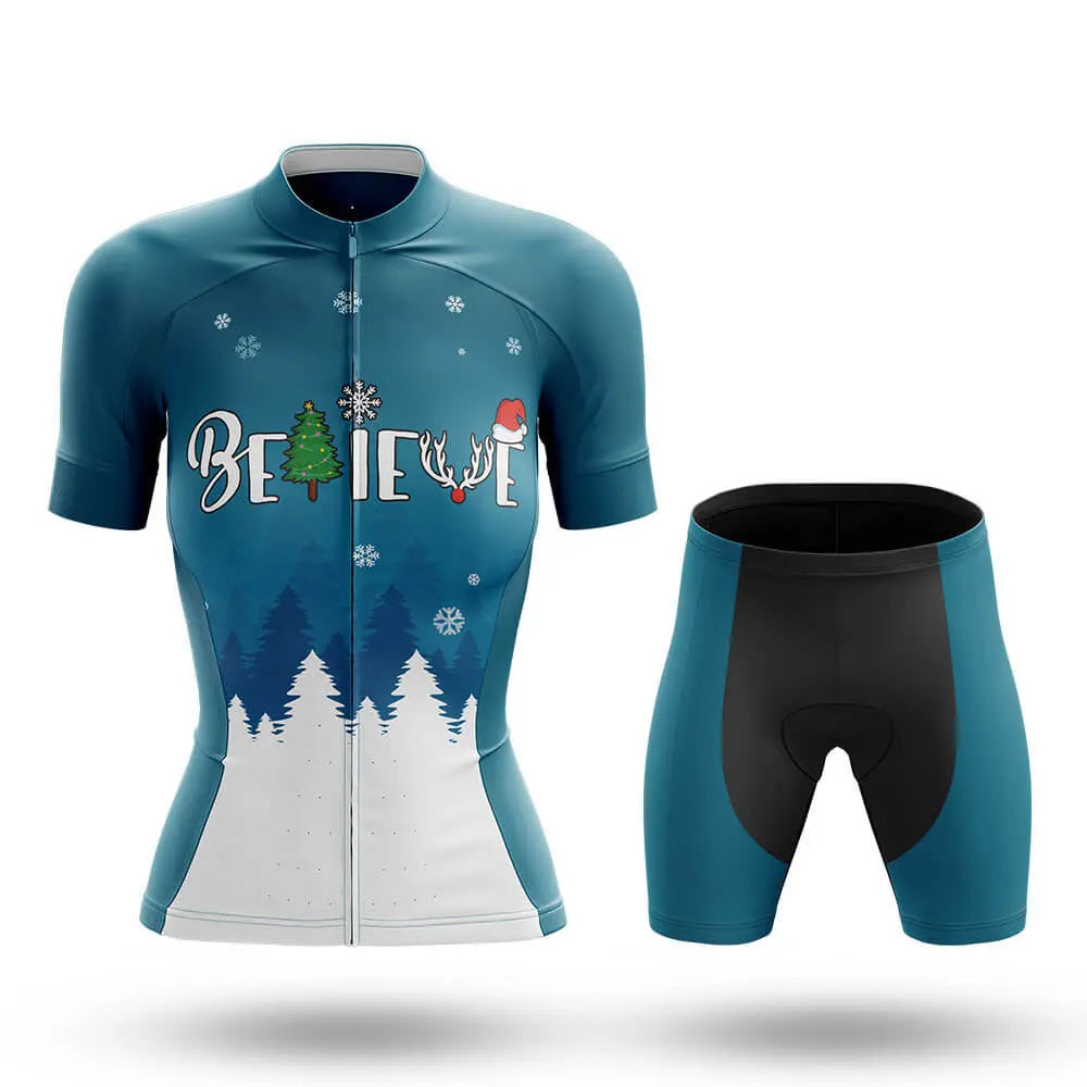 Believe Christmas - Women - Cycling Kit