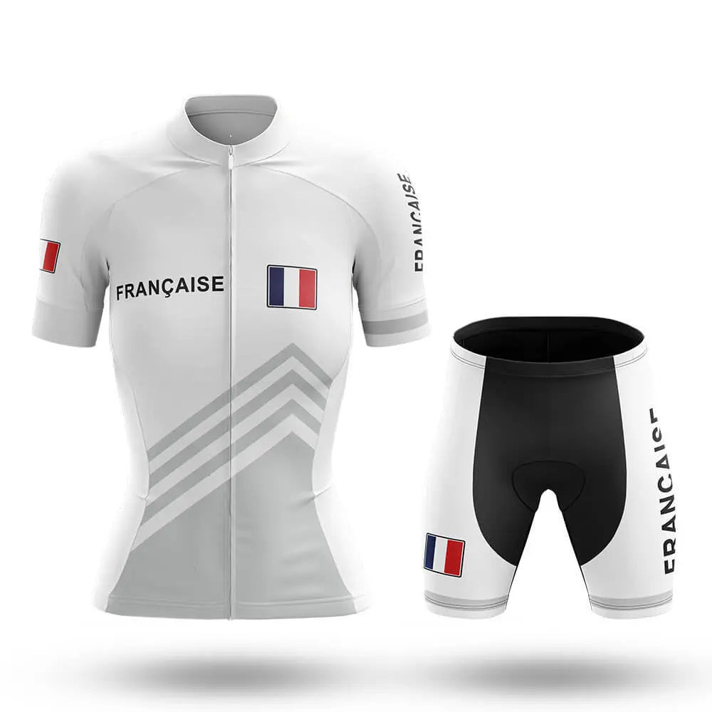 Française S5 White - Women - Cycling Kit