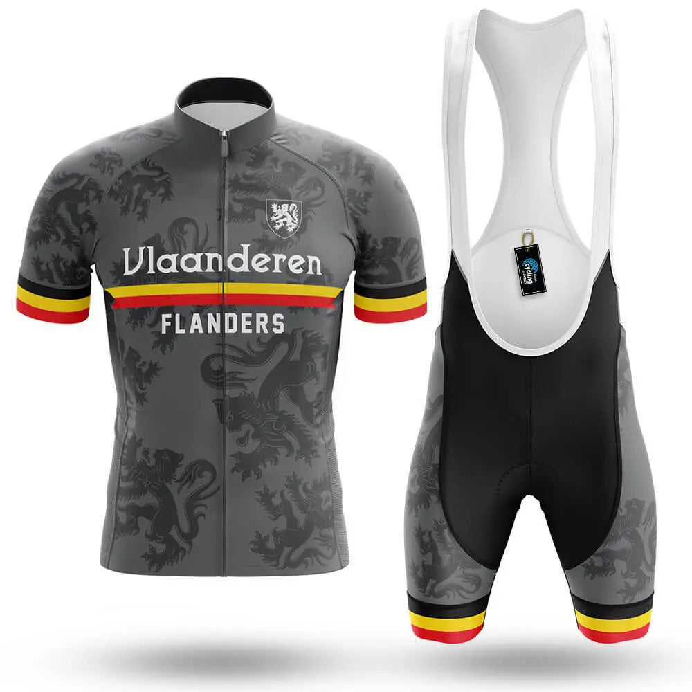 Vlaanderen (Flanders) - Grey - Men's Cycling Kit