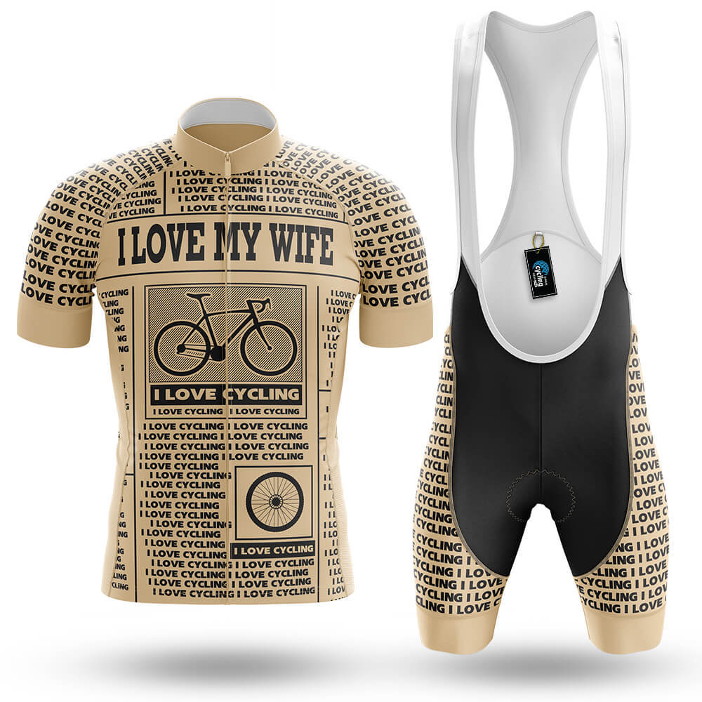 I Love My Wife V8 - Men's Cycling Kit