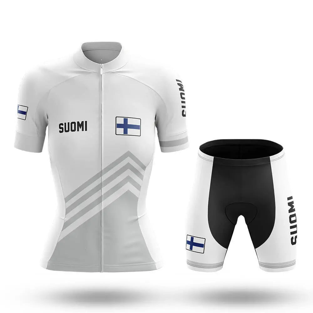 Suomi S5 White - Women - Cycling Kit