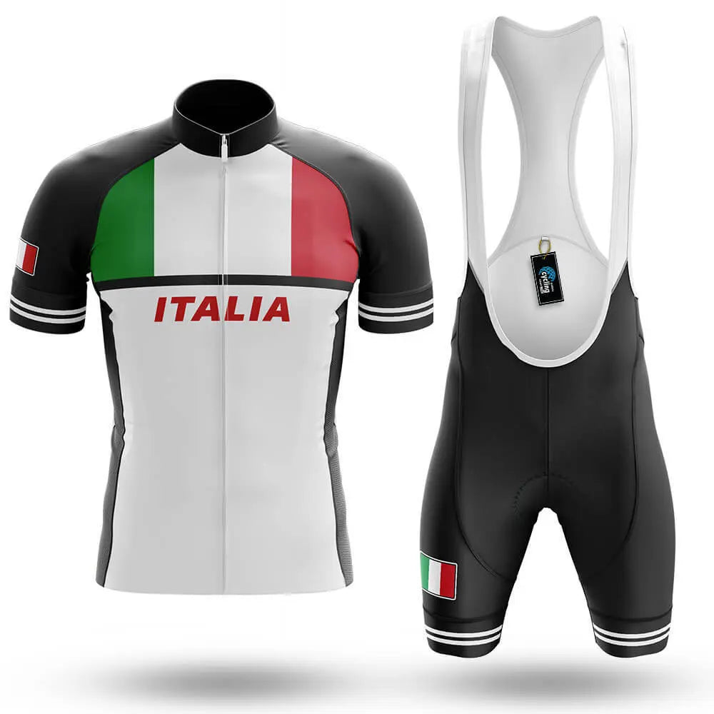 Italia S7 - Black - Men's Cycling Kit