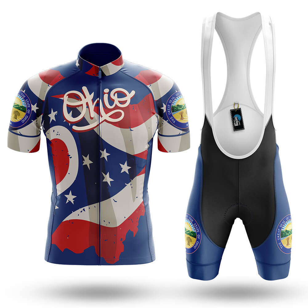Ohio Flag - Men's Cycling Kit