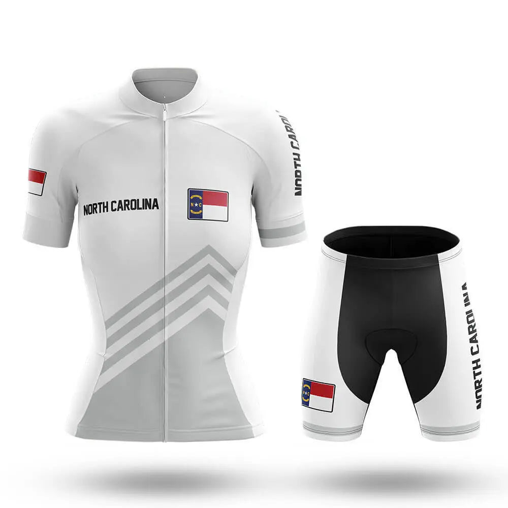 North Carolina S4 White - Women - Cycling Kit