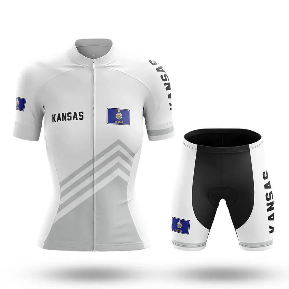 Kansas S4 White - Women - Cycling Kit