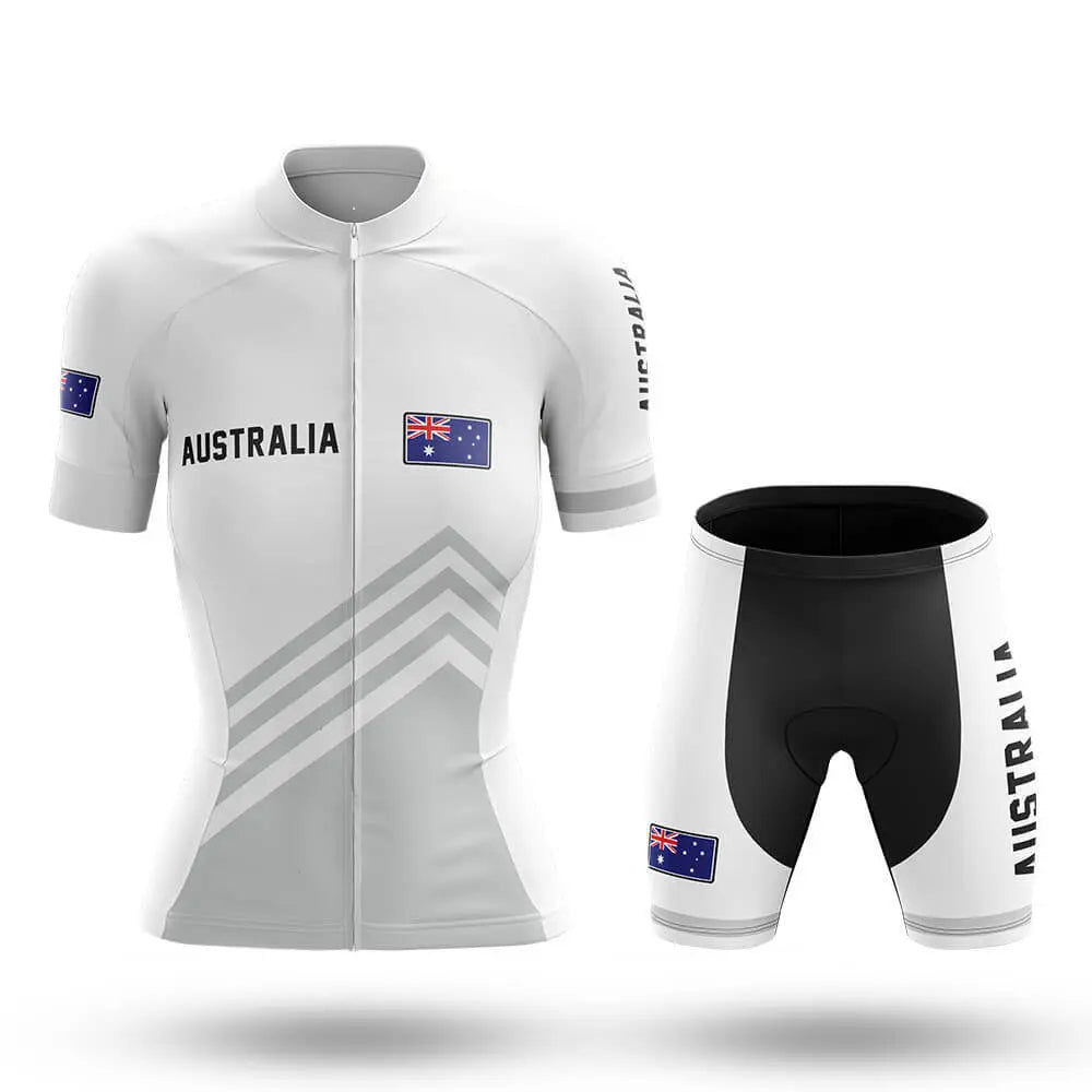 Australia S5 White - Women - Cycling Kit