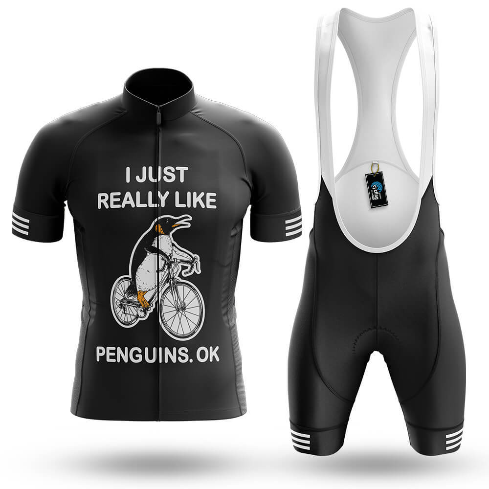 Really Like Penguins - Men's Cycling Kit