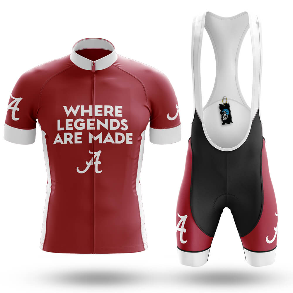 Alabama Where Legends are Made - Men's Cycling Kit