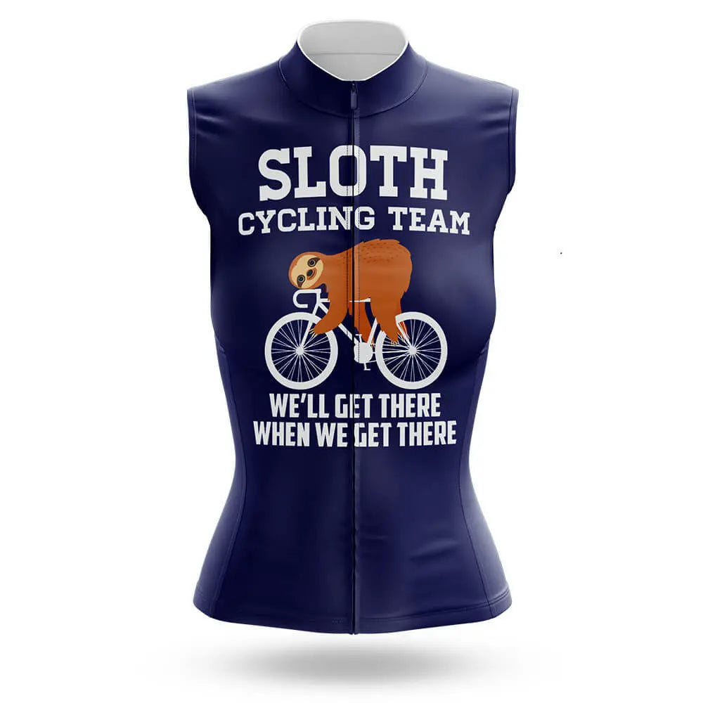 Sloth Cycling Team - Women's Sleeveless Jersey