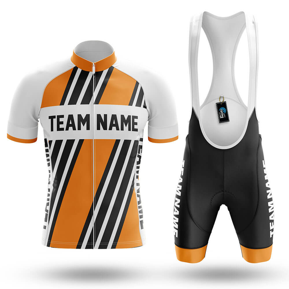 Custom Team Name M5 Yellow - Men's Cycling Kit