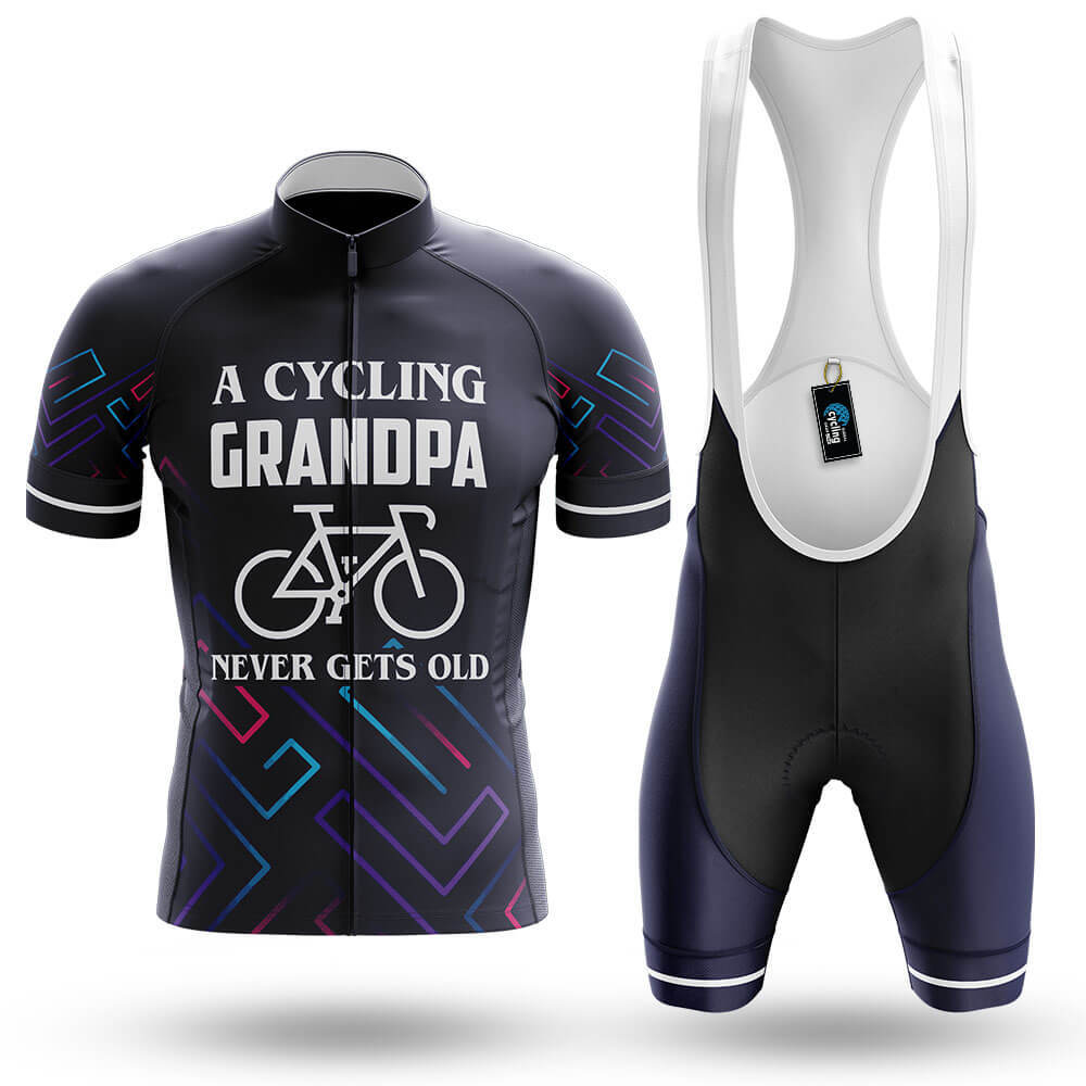 Cycling Grandpa V8 - Men's Cycling Kit