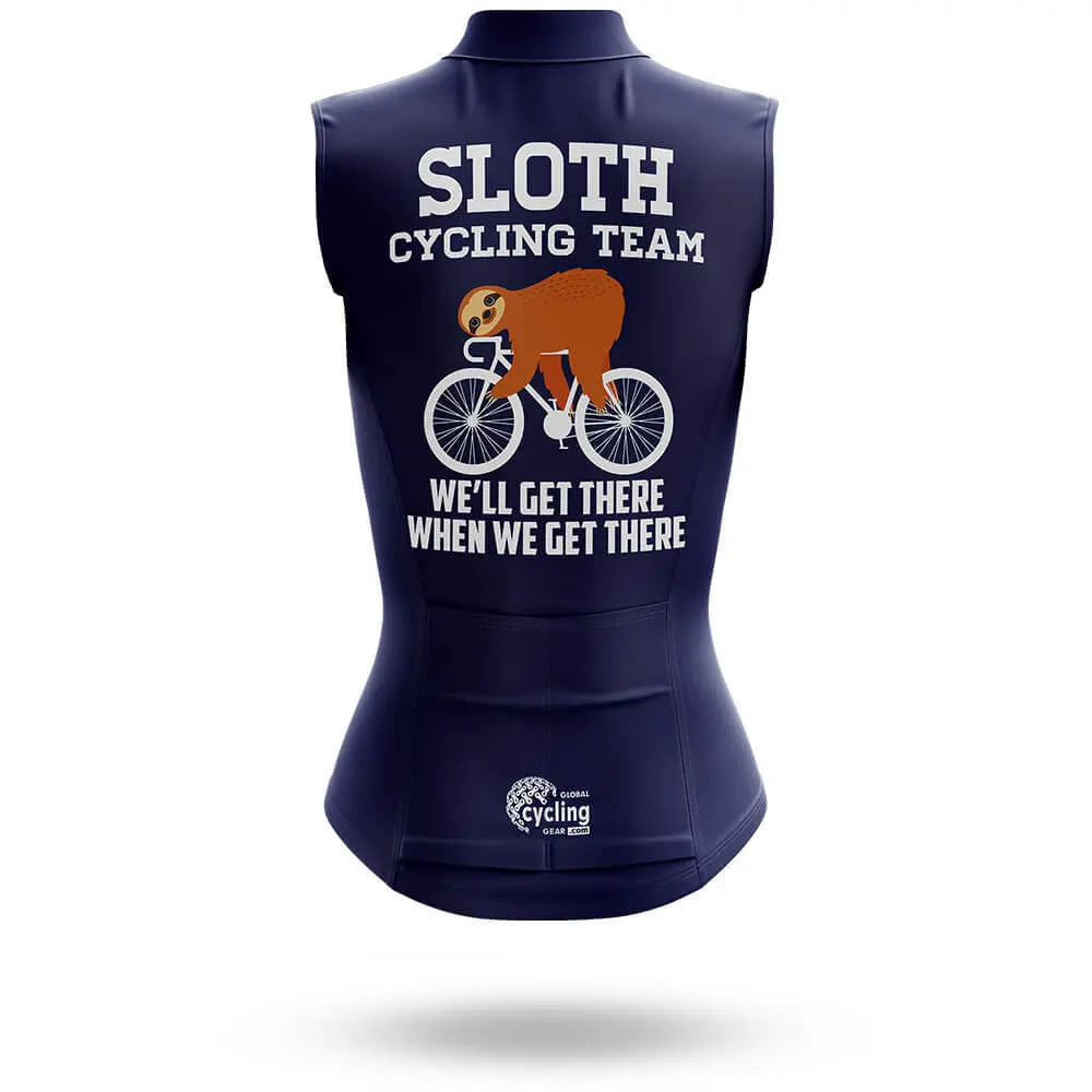 Sloth Cycling Team - Women's Sleeveless Jersey