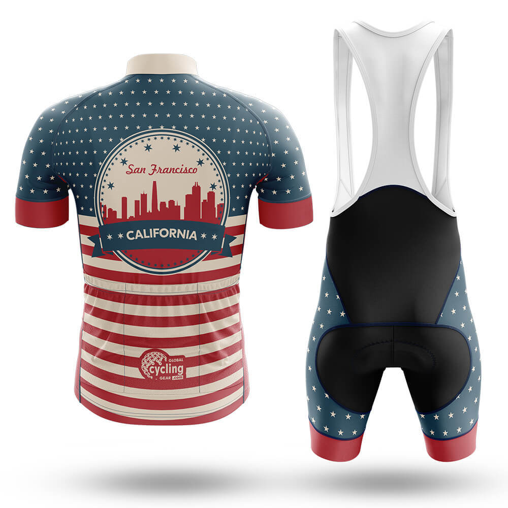San Francisco RetroSpin - Men's Cycling Kit