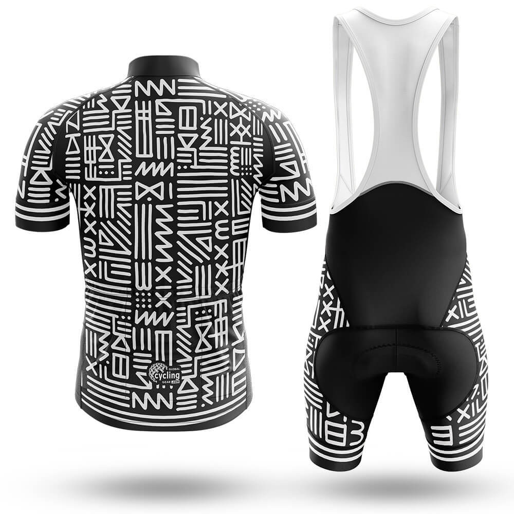 Monochrome Tribal - Men's Cycling Kit