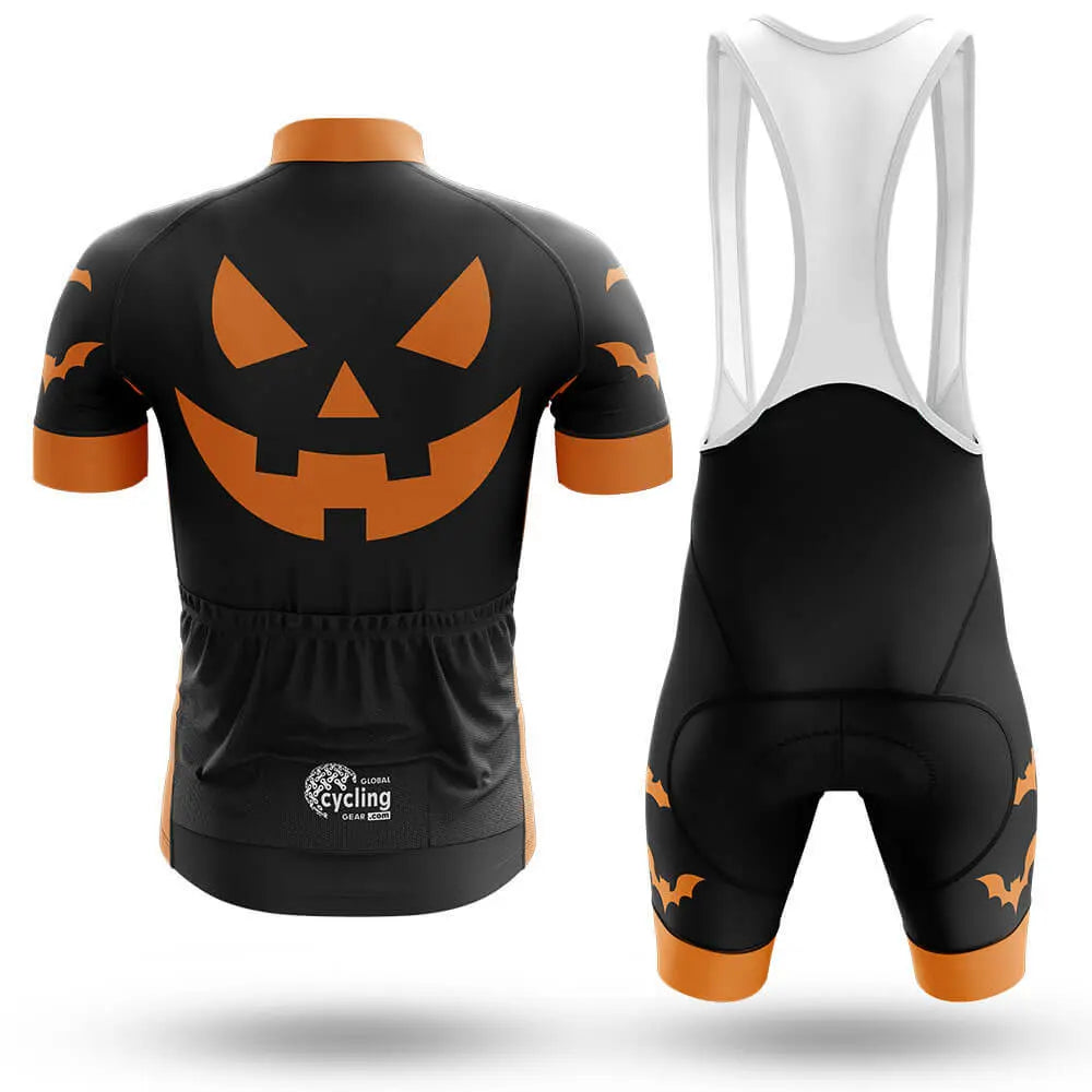 Pumpkin Face - Black - Men's Cycling Kit