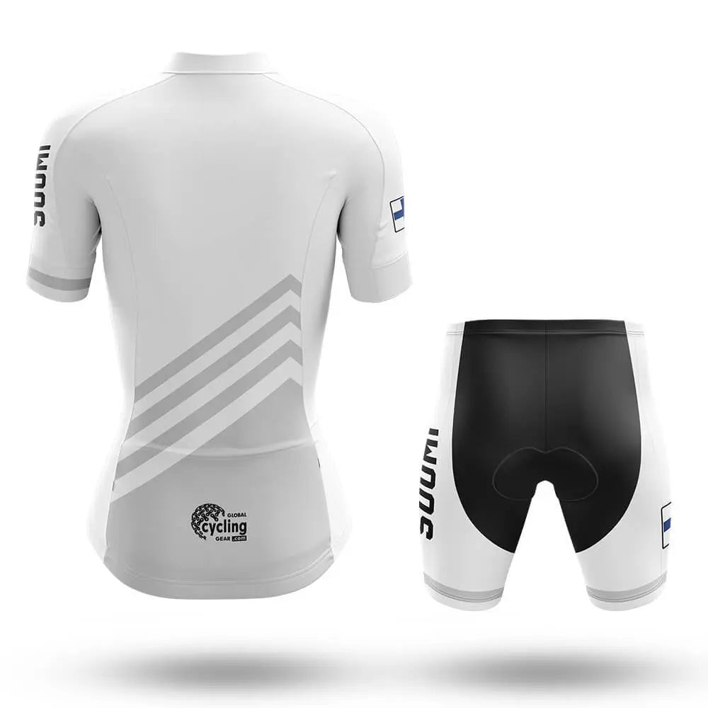 Suomi S5 White - Women - Cycling Kit
