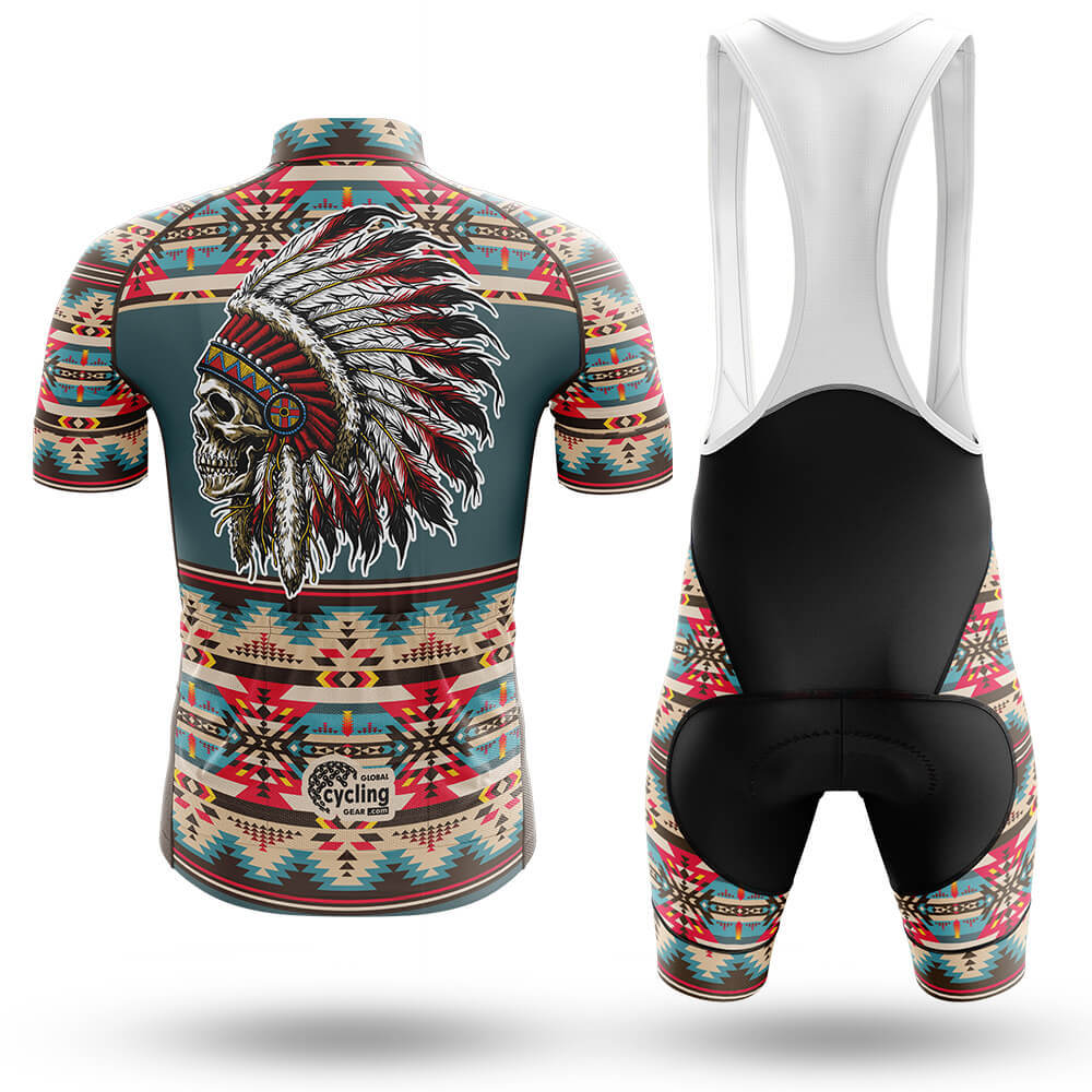 Native American Skull - Men's Cycling Kit