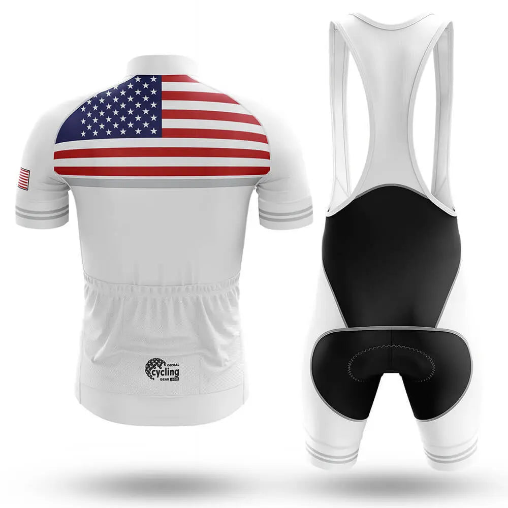 USA S12 - White - Men's Cycling Kit