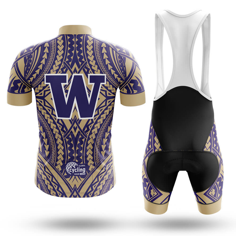 Washington Huskies Samoan - Men's Cycling Kit