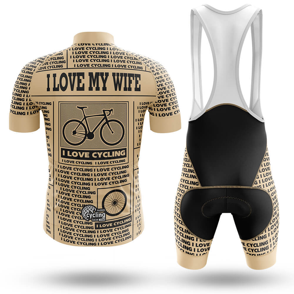 I Love My Wife V8 - Men's Cycling Kit