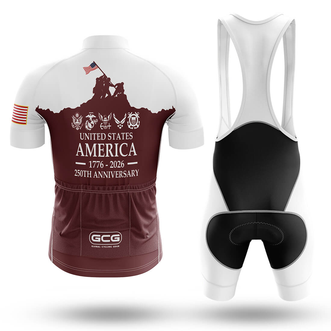 America 250 Marine Corps Veteran - Men's Cycling Kit
