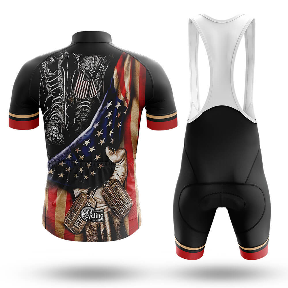 US Veteran Flag - Men's Cycling Kit